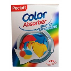 Paclan Color Catcher - obrúsky do práčky proti zafarbeniu bielizne, v balení 15ks